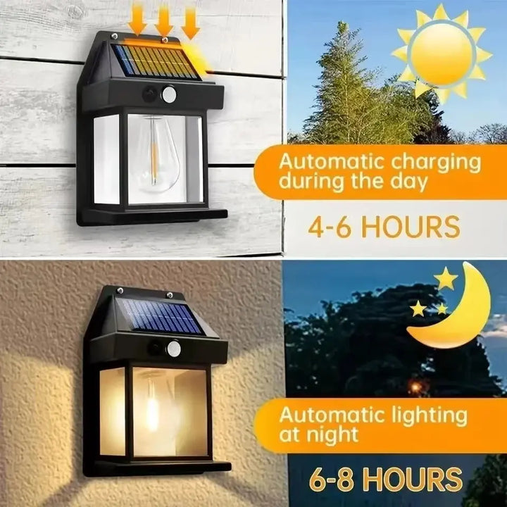 Powerful Outdoor Solar Lamp Garden Solar Powered Streetlight Outdoor - Willloom
